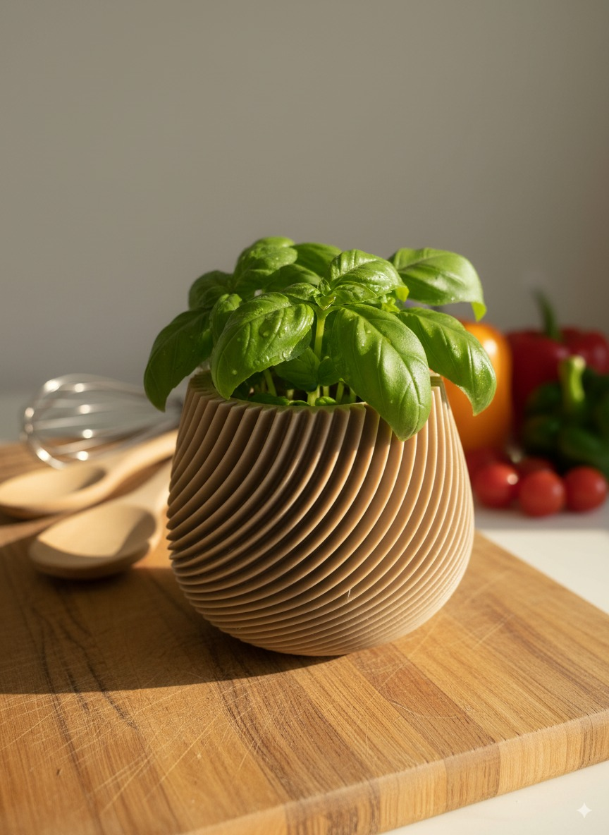 "Spirale" - Jardinière Artisanale Française